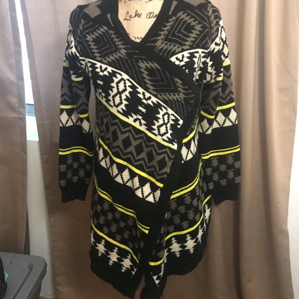 Southwest style cardigan/sweater